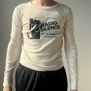 Radio Silence Brandy Melville Tshirt